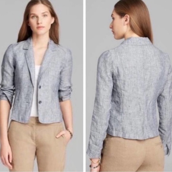 Eileen Fisher Jackets & Blazers - Eileen Fisher Linen Blazer Size Small